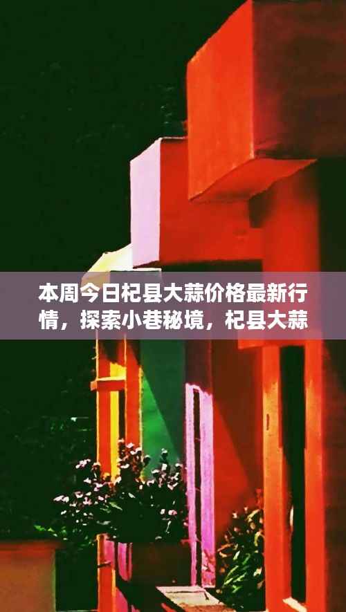 本周杞县大蒜价格最新动态与小巷秘境探索,特色小店背后的故事