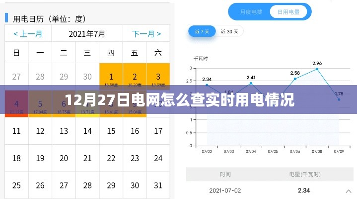 电网实时用电查询指南,12月27日如何查用电情况