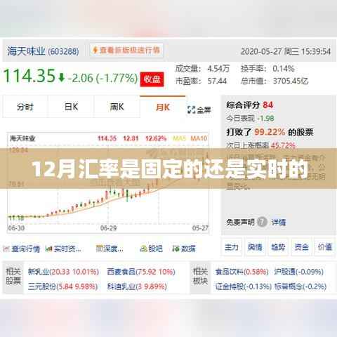 汇率变动解析,12月汇率是固定还是实时调整?
