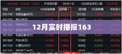 实时播报，最新消息速递，本月累计更新至第163条