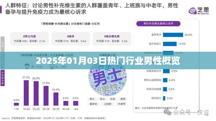 热门行业男性概览(2025年1月3日)