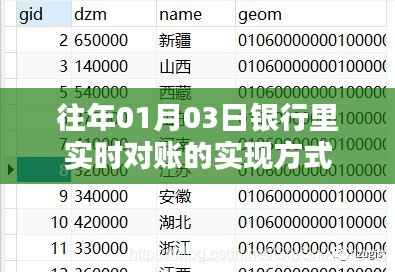 银行实时对账实现方式解析,操作细节与流程