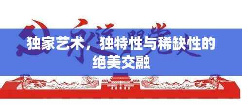 独家艺术,独特性与稀缺性的绝美交融