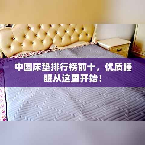 中国床垫排行榜前十,优质睡眠从这里开始!