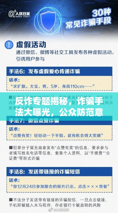 反诈专题揭秘,诈骗手法大曝光,公众防范意识提升